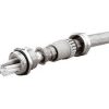 Gland metal m25 cable 11-17mm lng thread CABGU25EMC/L