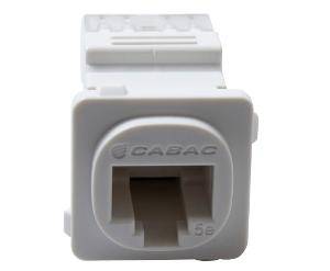 Jack c5e suits hpm/clipsal plt wht CABJ5E/10