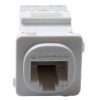 Jack c5e suits hpm/clipsal plt wht 50pk CABJ5E/50
