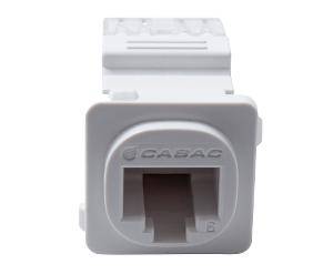 Jack c6 white fits clipsal plates each CABJ6/10