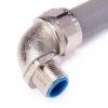 Metal terminator 90 deg brass 16/16mm CABLTCM-B209