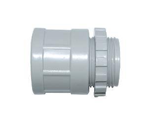 Plain to screwed adaptor pvc 40mm 10 box CABPS40-P