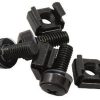 Cagenut m6 black - pack of 40 CABCAGENUT-40