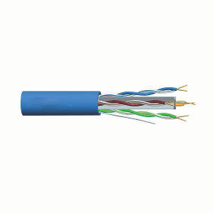 Cable data 4pr utp cat6 305m blue CBLDATACAT6305BL