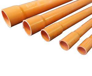 Hd conduit pvc rigid 80mm orange 4mtr CDT9080HD