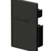 Black eco rail cap CLEBLACK/CAP-ECO/PA/