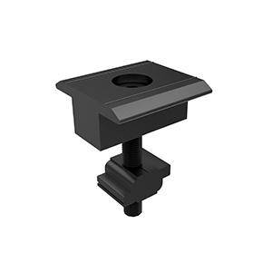 Black mid clamp 40mm CLEER-IC-ST40B