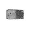 Wall box 1g std ptn metal CLI157/1