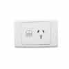 Gpo socket swt sing 15a 250v white CLI2015/15WE