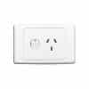 Gpo socket swt sing dp 10a 250v white CLI2015DWE