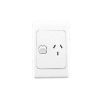 Gpo socket swt sgl vert 10a white CLI2015VWE