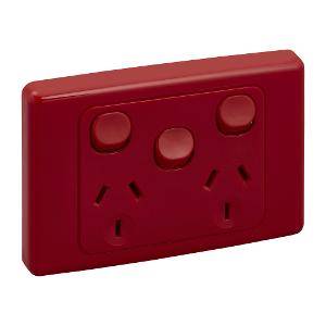 Socket swt twin 10a rem e/sw CLI2025XARD