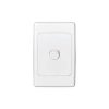Switch 1gang vertical 10a white CLI2031VAWE