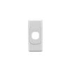 Plate grid & surround 1g arch white CLI2031WE
