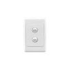 Switch 2gang vertical 10a white CLI2032VAWE