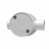 Junction box round deep pvc 20mm 2way CLI240/20/2DGY