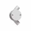 Junction box rnd shallow pvc 25mm 2w ang CLI240/25/2AGY