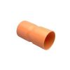Plain coupling pvc pvc 63mm orange CLI242/63EO