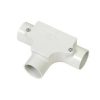 Inspection tee pvc 25mm grey CLI246/25GY