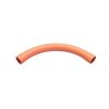 U/g sweep bend pvc 90deg 50mm orange CLI247L50EO