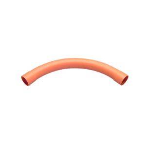 U/g sweep bend pvc 90deg 50mm orange CLI247L50EO