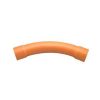 U/g sweep bend pvc 45deg 150mm orange CLI247PH150EO