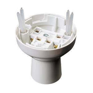 Batten holder bc str with plugs & screws CLI2530TWE