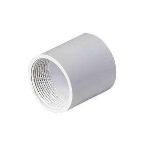 Plain to screwed coupling pvc 32mm grey CLI258/32GY