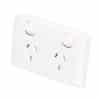 Gpo double 10a 250v standard white CLI25WE