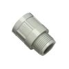 Plain to screwed adaptor pvc 20mm grey CLI263/20GY