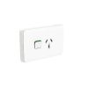 Socket sw horiz single 10a 250v CLI3015VW