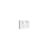 Skin connected socket wiser horizontal t CLI3025CSCVW