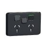 Skin socket horiz twin 1exsw 10a 250v xb CLI3025XCXB