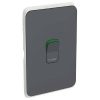 Skin switch 45a 1g rocker anthracite CLI3041/45CAN