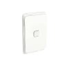 Switch vertical 1g 1/2w 10ax 250v ip44 CLI3041V44VW