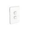 Skin switch v/h 2g rocker white CLI3042CVW