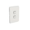 Switch vert 2g 1/2way 10ax 250v CLI3042VAVW