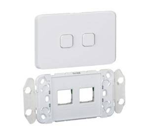 Double vh plate solid edge bulk pack 50 CLI3042VHBLK50XW-1