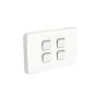 Switch horiz 4g 1/2way 10ax 250v CLI3044HAVW