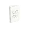 Switch vertical 4g 1/2w 10ax 250v ip44 CLI3044V44VW