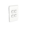 Switch vert 4g 1/2way 10ax 250v CLI3044VAVW