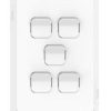 Skin switch v/h 5g rocker CLI3045CXW