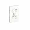 Switch vert 5g 1/2way 10ax 250v CLI3045VAVW