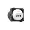Mech 1/2way 10a (light) white CLI30LMWE