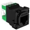 Rj45 jack cat6 utp 30m black CLI30RJ45SMA6CBK