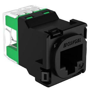 Rj45 jack cat6 utp 30m black CLI30RJ45SMA6CBK