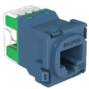 Rj45 jack cat6 utp 30m blue CLI30RJ45SMA6CBU