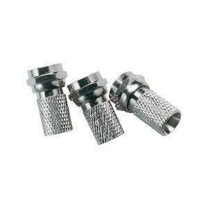 Connector f type female rg6 twist on CLI3105RG6FT