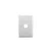 Plate only 1gang std ptn white CLI31VHWE