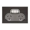 Gpo dbl 10a x/switch hor/blk saturn CLI4025XHB
